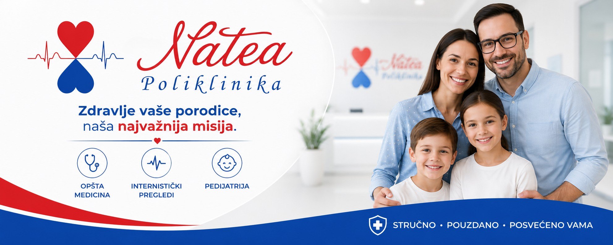 Poliklinika Natea — Zdravlje vaše porodice, naša najvažnija misija